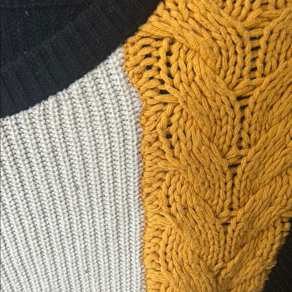 Colorblock Knit Sweater - Multicolor - Picture 3 of 6